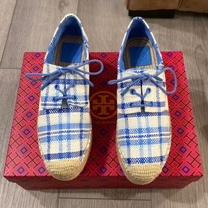 Tory Burch Florence Platform Espadrille Sneakers, Size 9, NWB